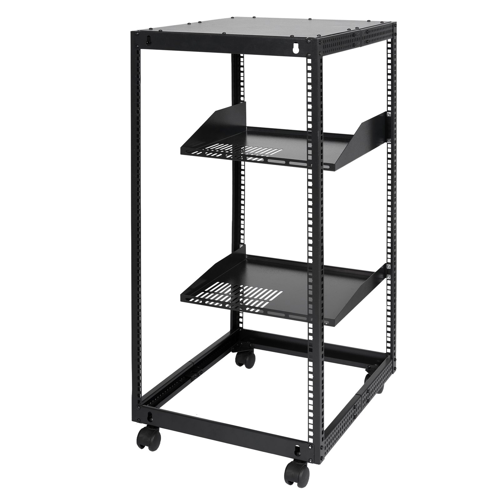 Main product image of 20U Open Frame Server Rack, 15-40 inch Adjustable Depth