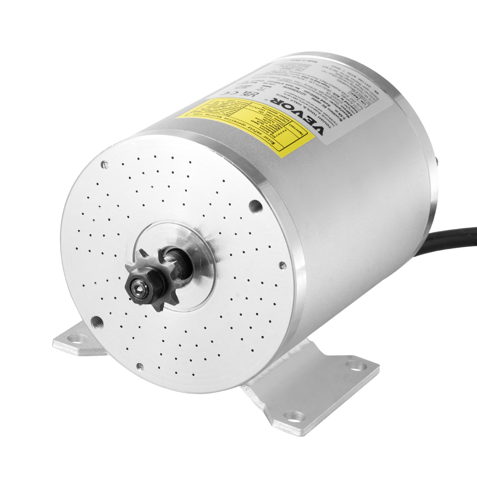 Main product image of 3000W 72V 4900rpm Brushless DC Motor Kit with Speed Controller