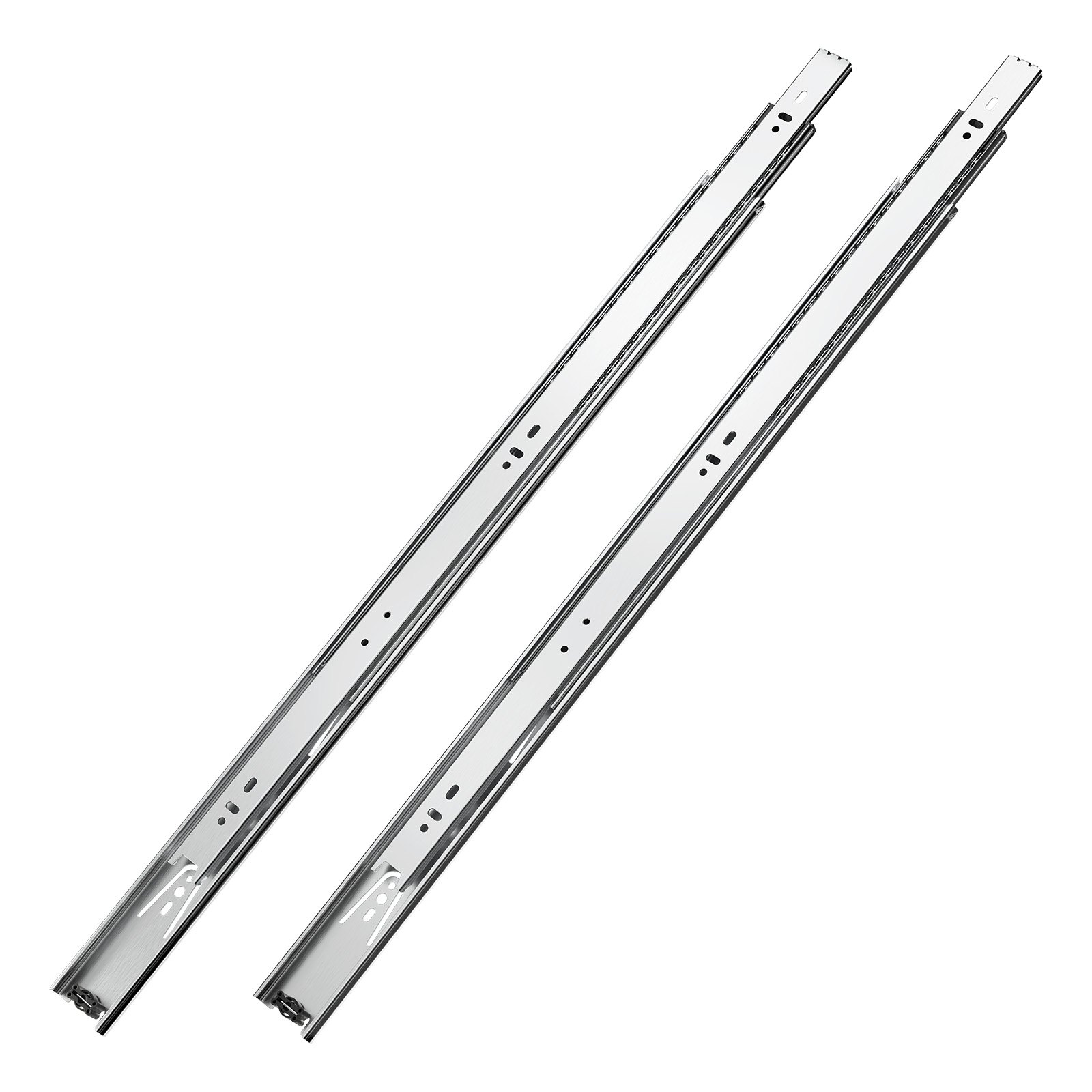 Main product image of 24 Inch Side Mount Drawer Cabinet Slides, 10 Pairs, 100 LB Load Capacity