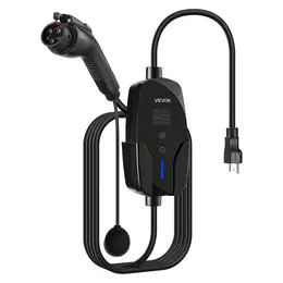 Product image of EV Charger, Level 1 & 2, 16A Adjustable Current, 120V/240V, with LCD