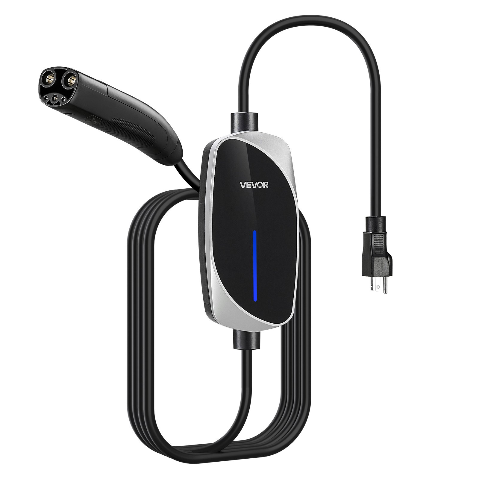Main product image of Portable EV Charger, 16A, 25 ft Cable, 120V-240V, NEMA 6-20P