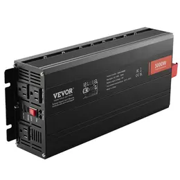 Product image of Modified Sine Wave Inverter, 3000W, DC 12V to AC 120V, LCD, 3 AC, 2 USB, Type-C, CE FCC
