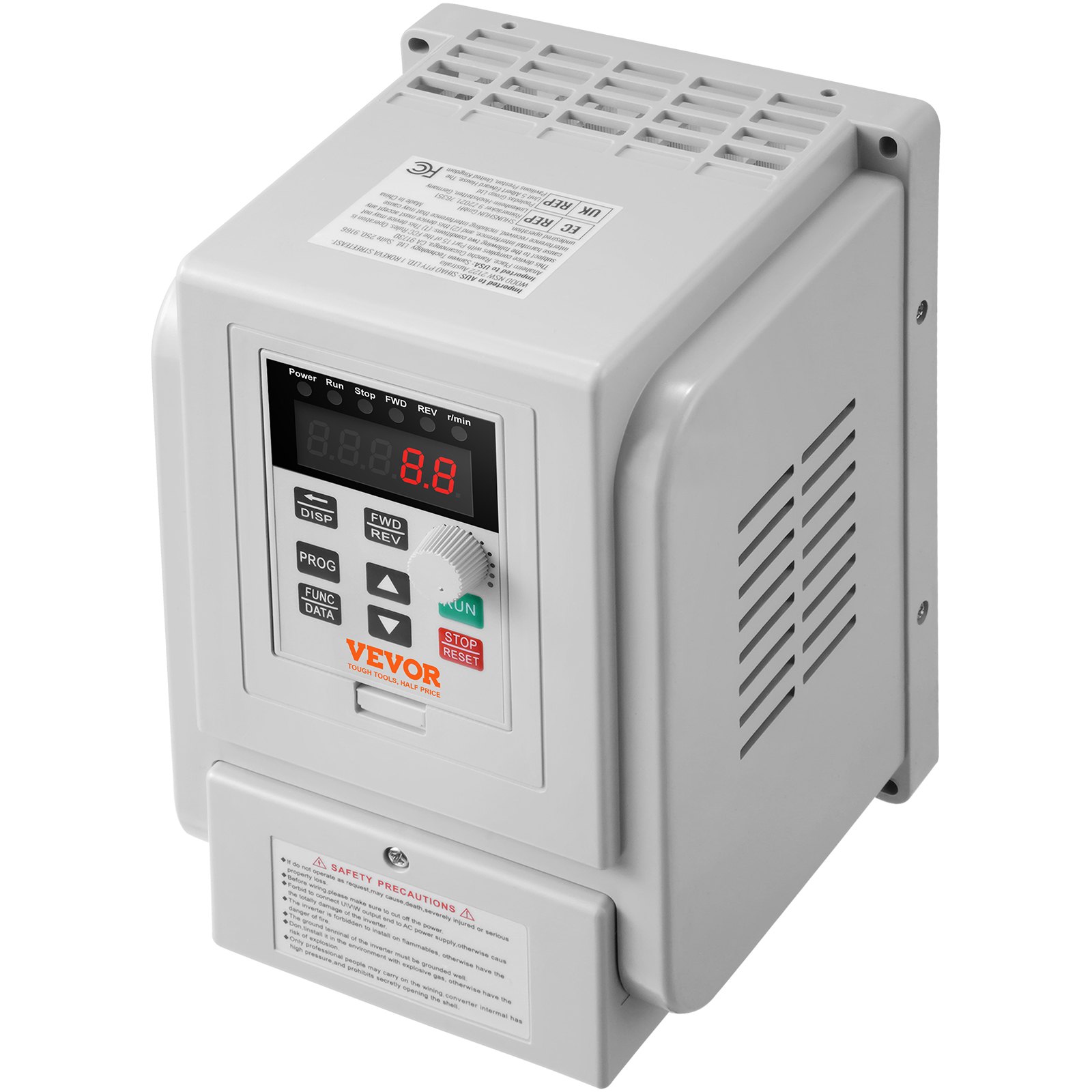 Main product image of Variable Frequency Drive, 4KW, 18A, 5HP, for 3-Phase Motor Control