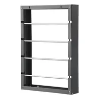Product image of Wall-Mount Wire Spool Rack, 4 Adjustable Rods, 150 lb Capacity