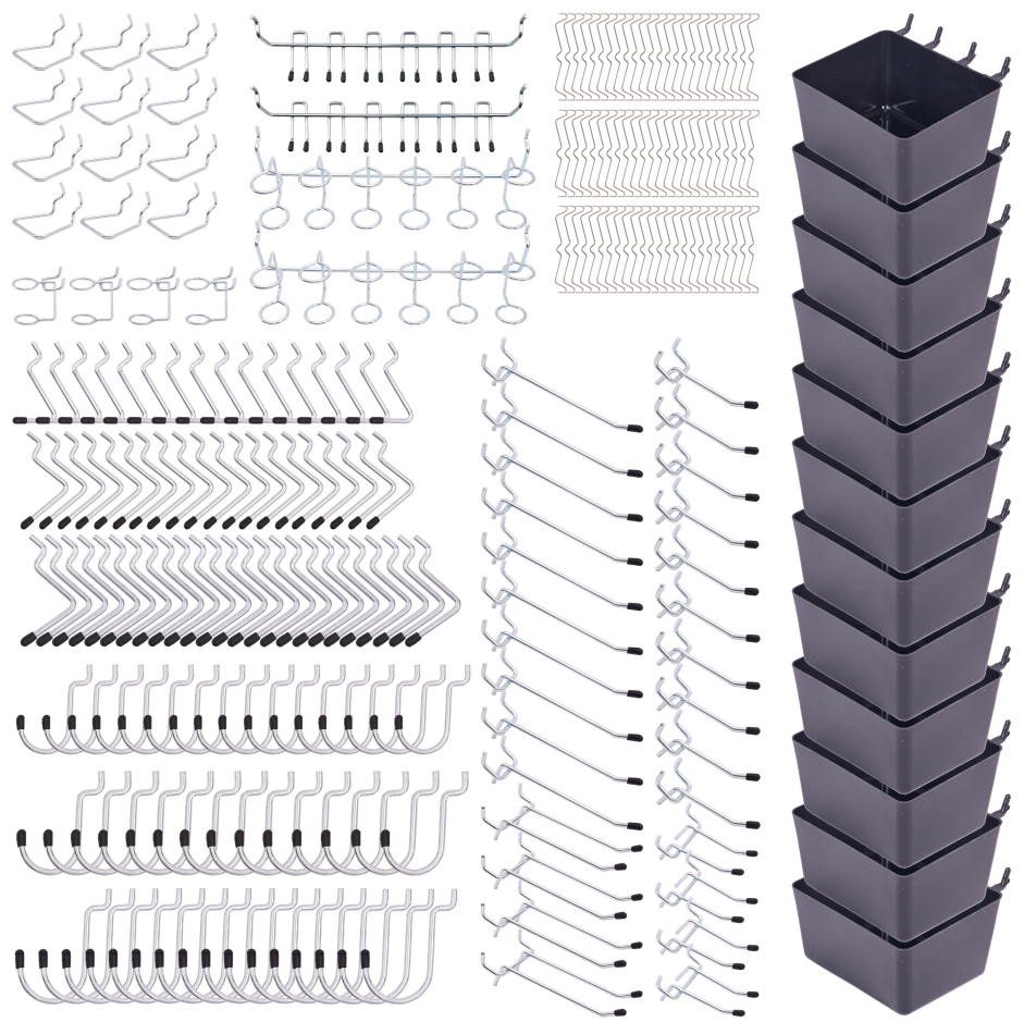 Main product image of 278-Piece Wall-Mounted Pegboard Organizer Kit