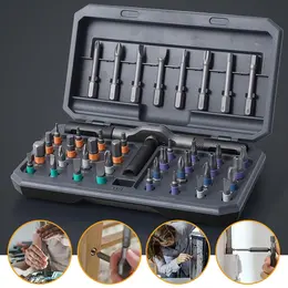 Product image of 42-Piece Magnetic Ratchet Screwdriver Bit Set