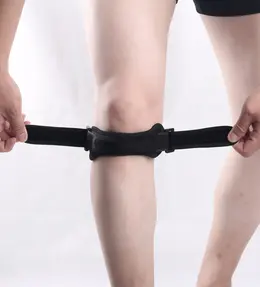 Product image of Black Polyester and Silicone Patella Band, 1 Piece