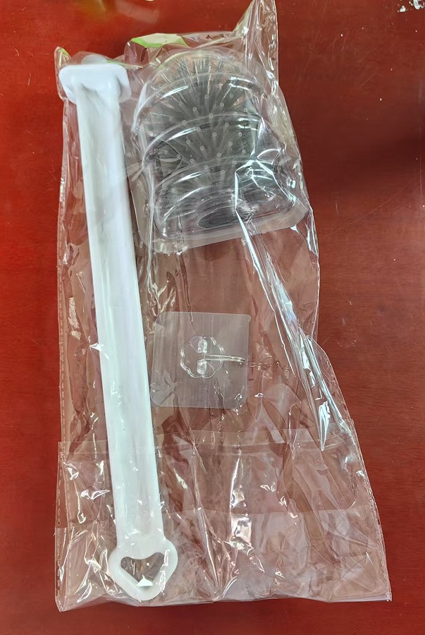 Main product image of Long Handle Silicone Bristle Toilet Cleaning Brush