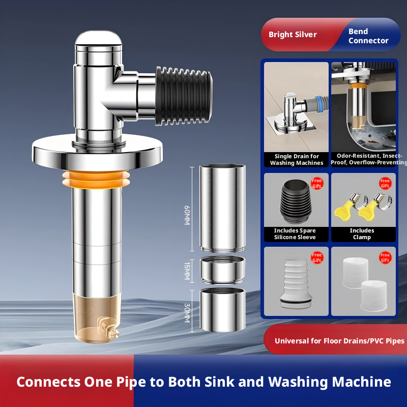 Main product image of Floor Drain, Bright Silver, 304 Stainless Steel