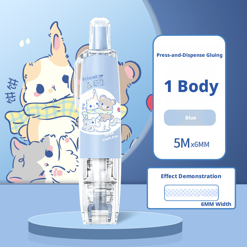 Main product image of Blue Pressure-Sensitive Adhesive Dots, Single Pack