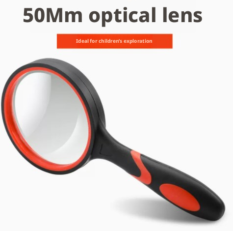 Main product image of Orange Silicone Frame Magnifying Glass