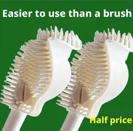 Product image of Long-Handle Silicone Brush, White, 1 Piece