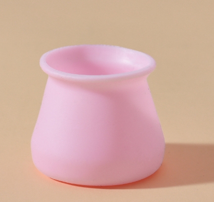 Main product image of Silicone Round Chair Leg Floor Protectors, Pink
