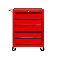 Product image of Excelo 5-Drawer Rolling Tool Chest, Ball Bearing Slides