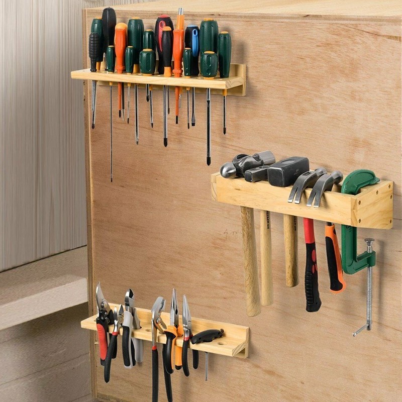 Main product image of 3-Pack Wall Mounted Screwdriver and Wrench Holder