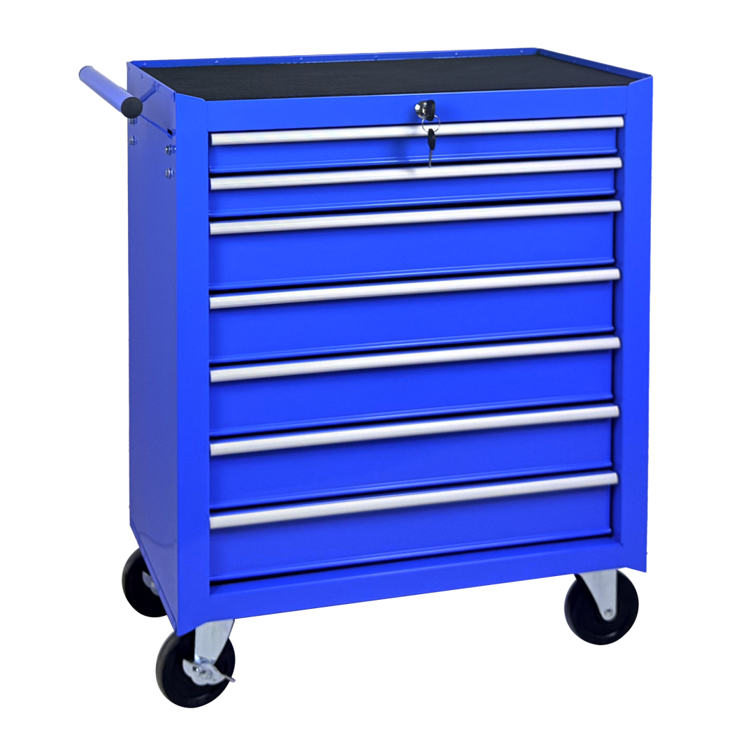 Main product image of 7-Drawer Rolling Tool Chest and Cabinet, Blue