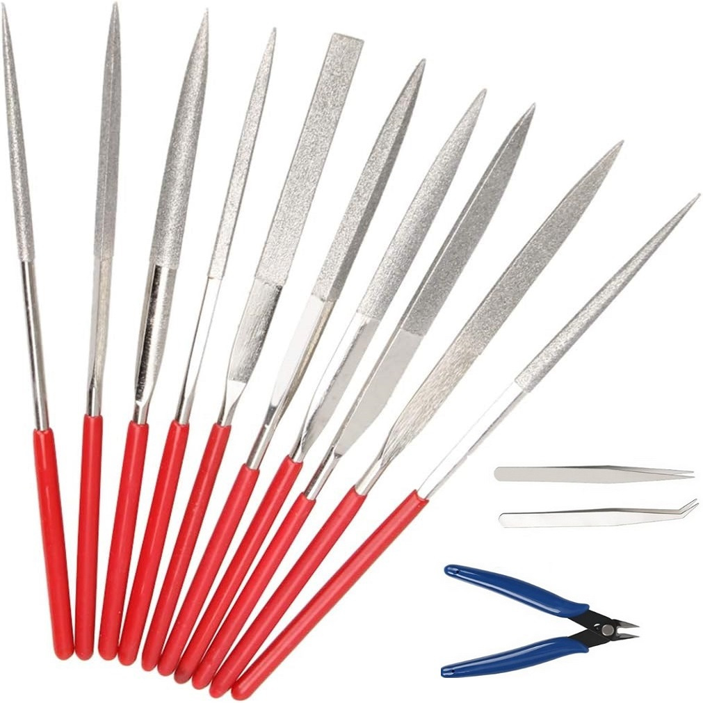 Main product image of 4-Piece Precision Tool Set for Material Finishing