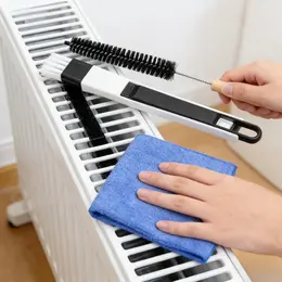 Product image of 3-Piece Radiator Cleaning Set, 70.5 cm Brush, Grout Brush, Microfiber Cloth