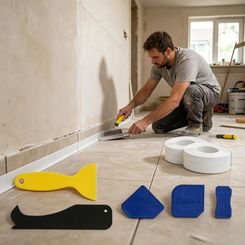 Main product image of 3-Piece Grout Tool Set with Grout Strips and Scraper