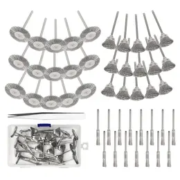 Product image of Polishing Disc and Brush Set with Wire Brush and Tweezers