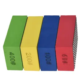 Product image of Diamond Hand Polishing Pads Set with Sanding Block for Stone Glass Metal Wood