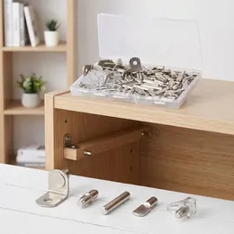 Product image of 94-Piece Shelf Nail Brackets for Shelves and Organizers