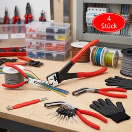 Product image of 14-Piece Pliers Set: Straight, Curved, Connecting, Cutting Pliers, Pouch