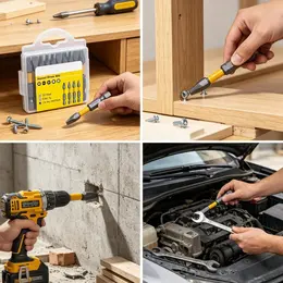 Product image of Screwdriver Bit Set, Assorted Sizes for General Fastening