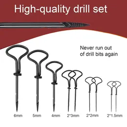 Product image of 51-Piece Pin Vise Hand Drill Set with 48 Twist Drill Bits (0.5-3.0mm)