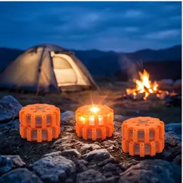 Product image of Set of 3 Warning Lights with Yellow Carrying Case