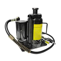 Product image of Air Hydraulic Bottle Jack, 20 Ton, 10.23-20.07 inch Lifting Range, Manual & Air Pump