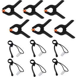 Product image of 12-Piece Background Clamp Set with Tension Cords