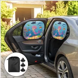 Product image of Automotive Window Sunshades, Pair, Suction Mount