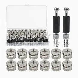 Product image of 40 Eccentric Discs and 40 Connecting Bolts for Furniture Assembly