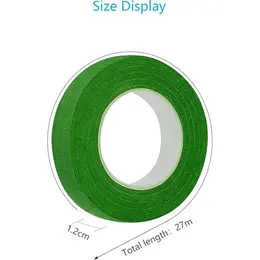 Product image of 9 Flower Adhesives, Floral Wire, Green Florist's Tape, 30 Binding Wires