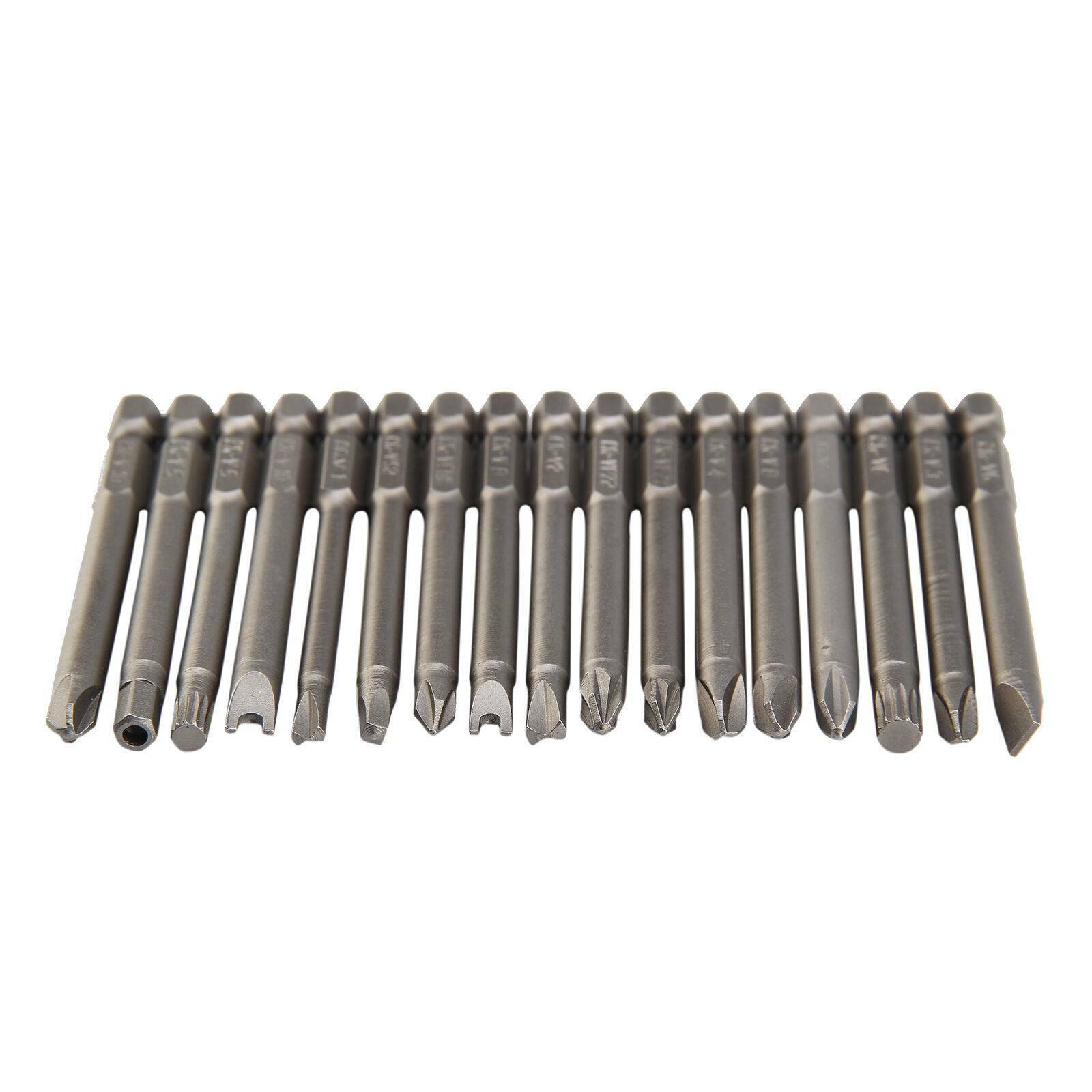 Main product image of 50-Piece 75mm Long Screwdriver Bit Set for Security Screws