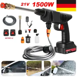 Product image of Cordless Car Pressure Washer with Spray Gun and 2 Batteries