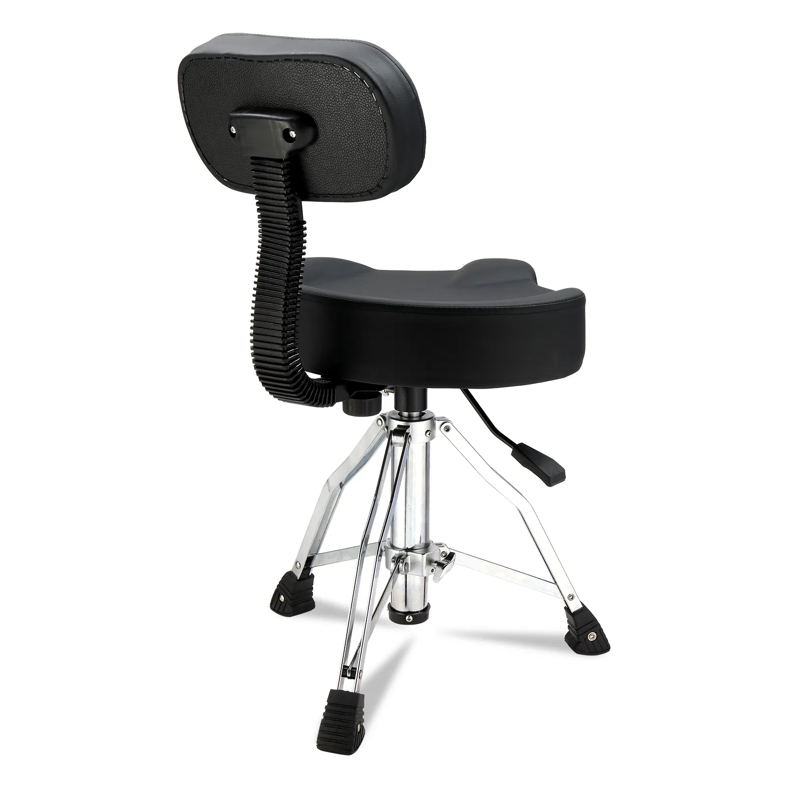 Main product image of Hydraulic Drum Throne with Backrest, Adjustable Height, Saddle Seat