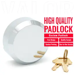 Product image of 73mm Hardened Steel Hidden Shackle Puck Lock Padlock