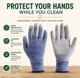 Product image of Heat Resistant Safety Gloves for Industrial and Trade Use