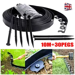 Product image of 10-meter Outdoor Garden Lawn Edging Strip with 30 Nails