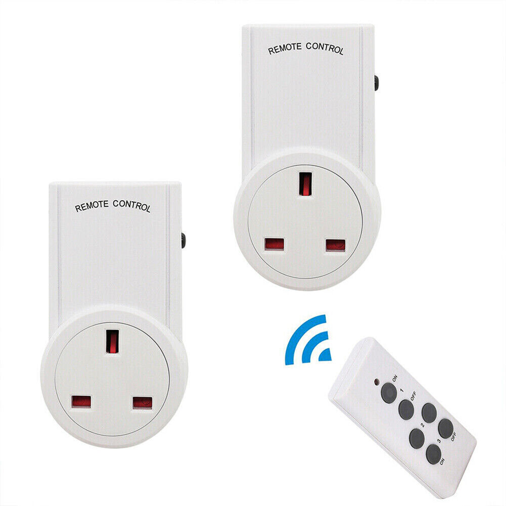 Main product image of Wireless Remote Control UK Plug Power Outlet Switch Kit