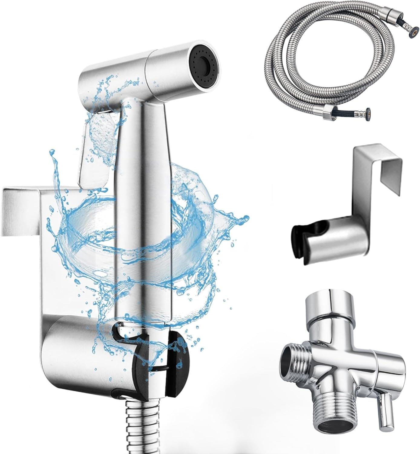 Main product image of Handheld Bidet Sprayer with Hose for Toilet Attachment