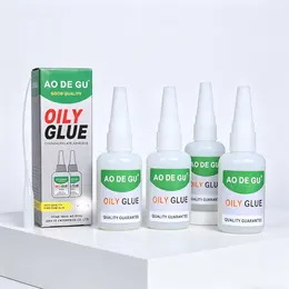 Product image of 4-Pack Oily Universal Adhesive for Resin, Ceramic, Metal, Glass, Leather, 20g