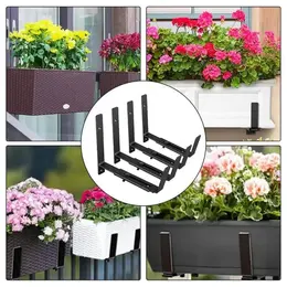 Product image of 4-Pack Adjustable Universal Window Planter Box Brackets