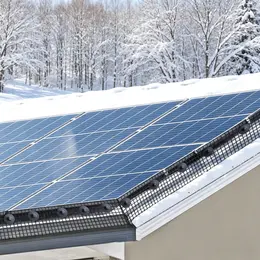 Product image of 8in x 100ft Solar Panel Bird Guard Kit, PVC Coated Mesh & 100 Fasteners