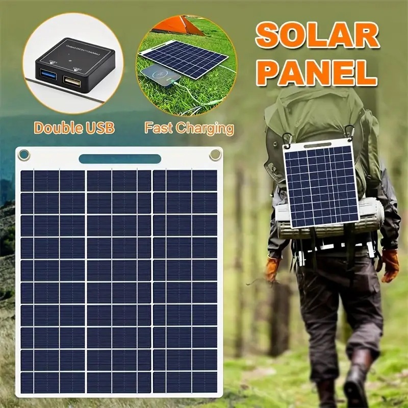 Main product image of 10W Flexible Polycrystalline Solar Panel for Mobile Charging