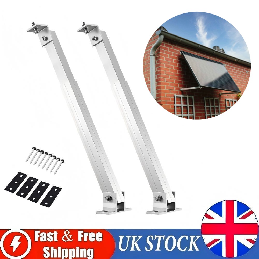 Main product image of Aluminium Adjustable Angle Solar Panel Mounting Brackets for Wall & Roof