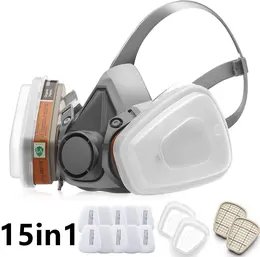 Product image of Half-Face Reusable Mask, 8 Extra Filter Cottons