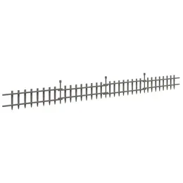Product image of 4-Piece Grey Wooden Garden Landscape Edging